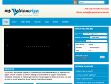 Tablet Screenshot of myvietnam-visa.net